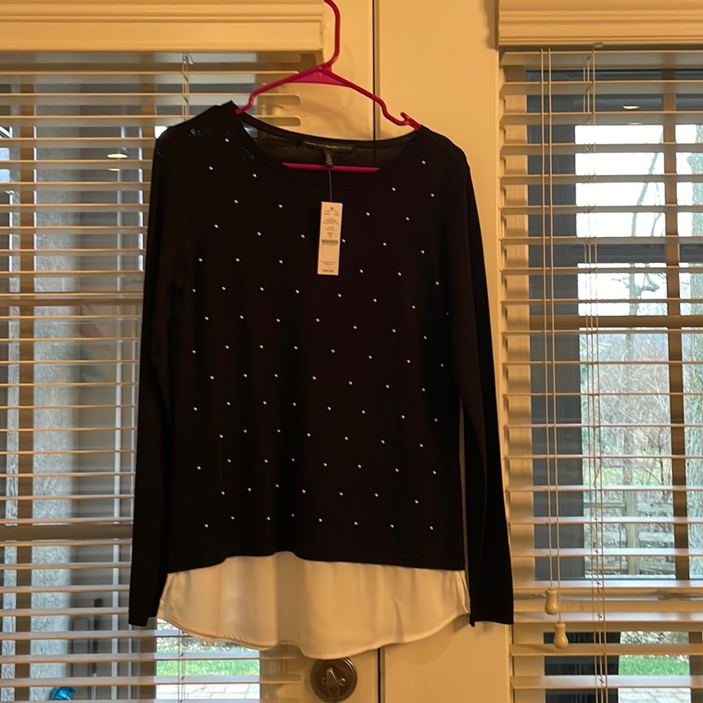 White House black market women’s size S blouse.